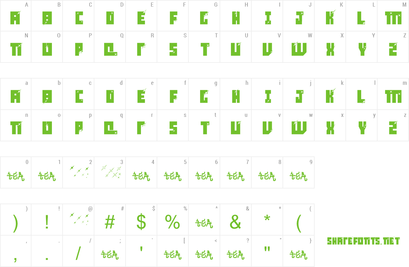 Font Dancehall Superstar preview